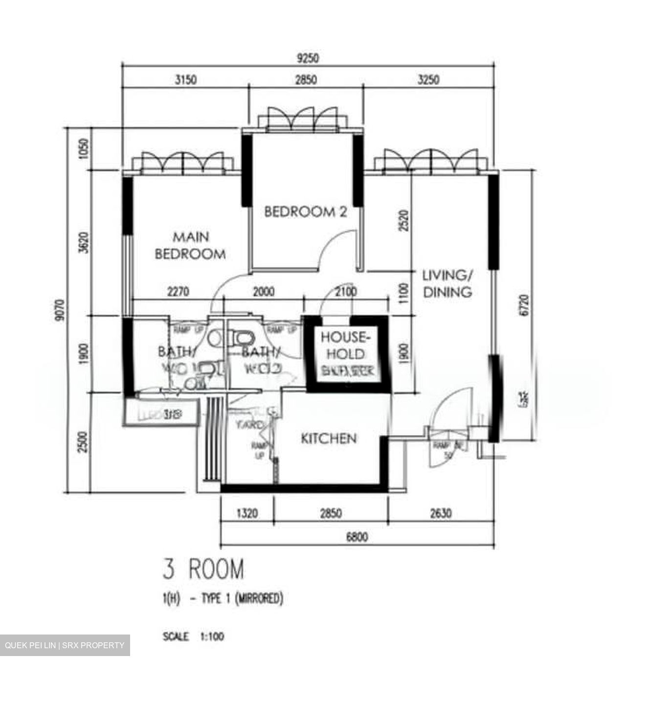 Blk 442B Fajar Hills (Bukit Panjang), HDB 3 Rooms #606386181